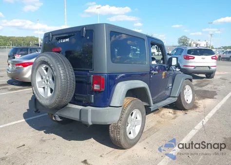 2013 Jeep Wrangler Sport z USA, uszkodzony, nr VIN 1C4AJWAG8DL531399